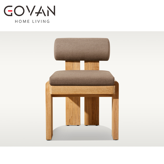 Vigo Teak Collection-Chair-Outdoor Dining Chair