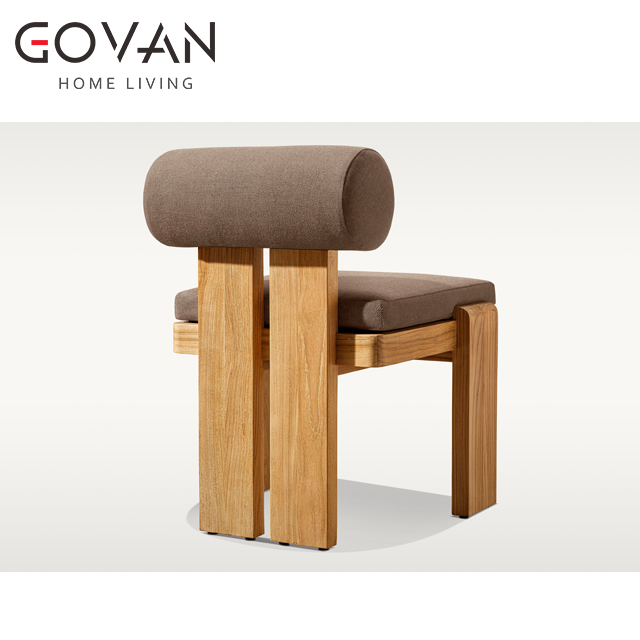 Vigo Teak Collection-Chair-Outdoor Dining Chair