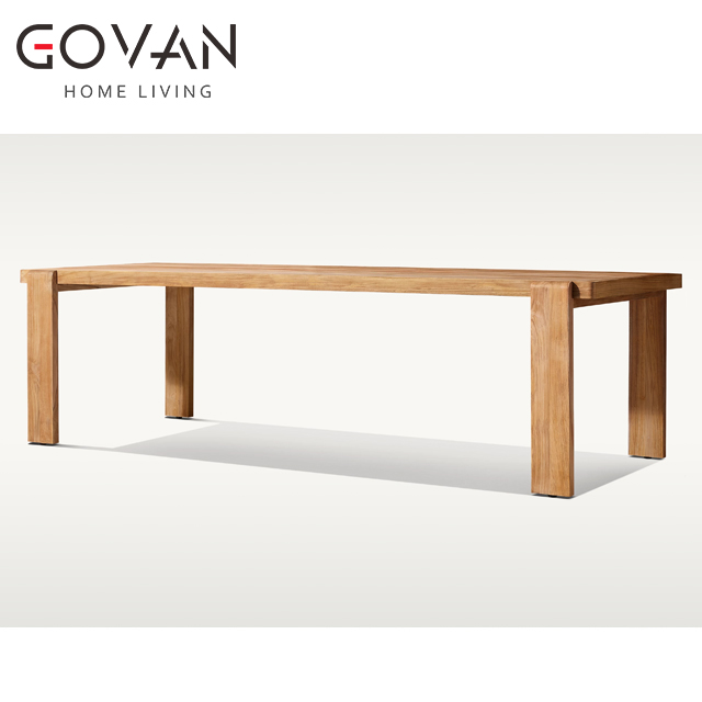 Vigo Teak Collection-Table-Outdoor Retangular Dining Table