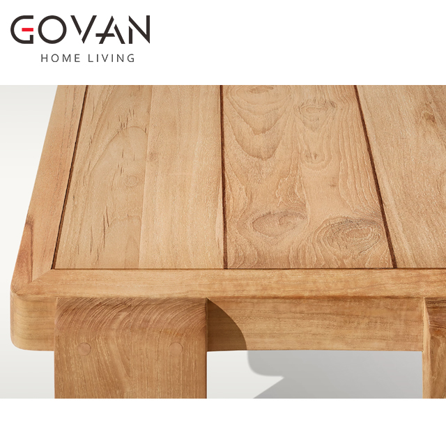 Vigo Teak Collection-Table-Outdoor Square Side Table