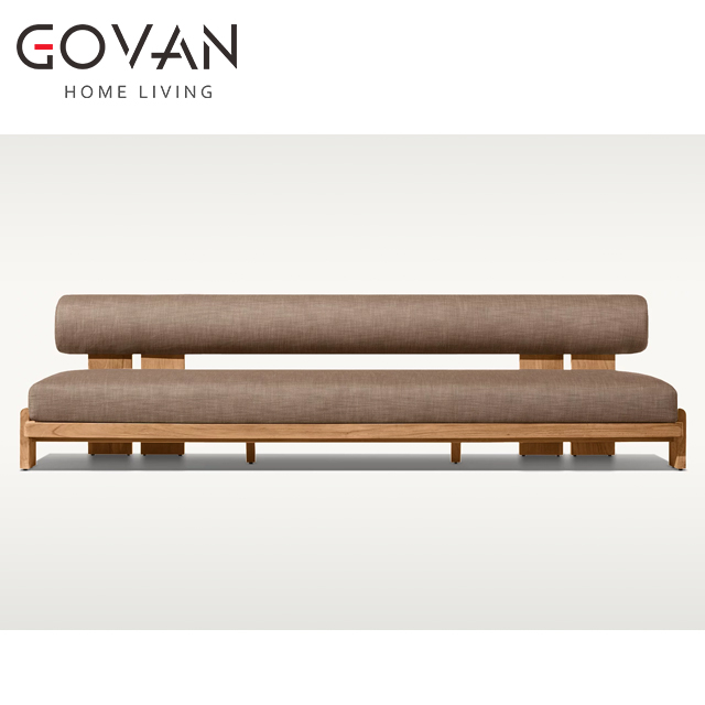 Vigo Teak Collection-Sofa-Outdoor Two Seater Sofa