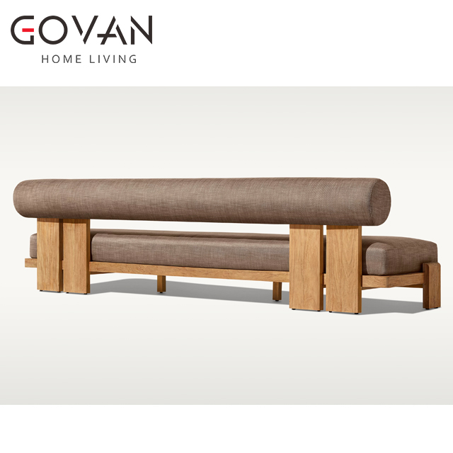 Vigo Teak Collection-Sofa-Outdoor Two Seater Sofa