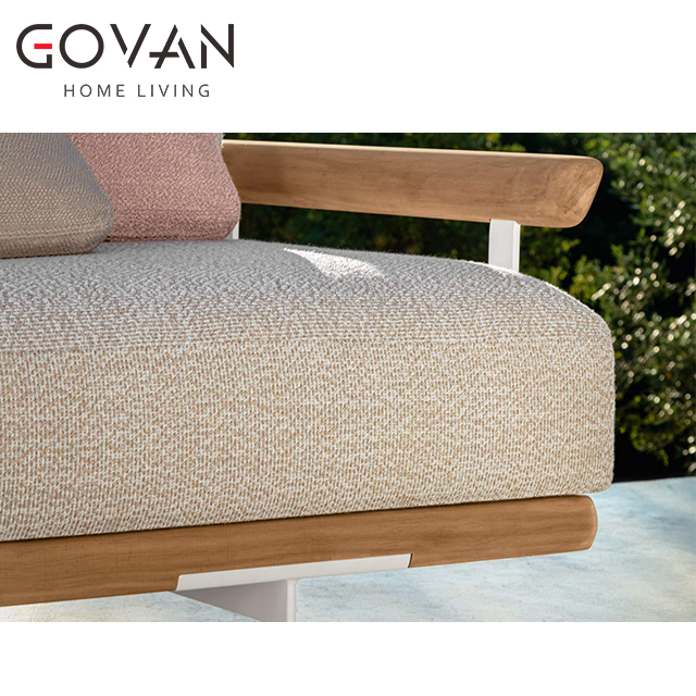 Allure Collection-Sofa-Outdoor Three Seater Armless Sofa
