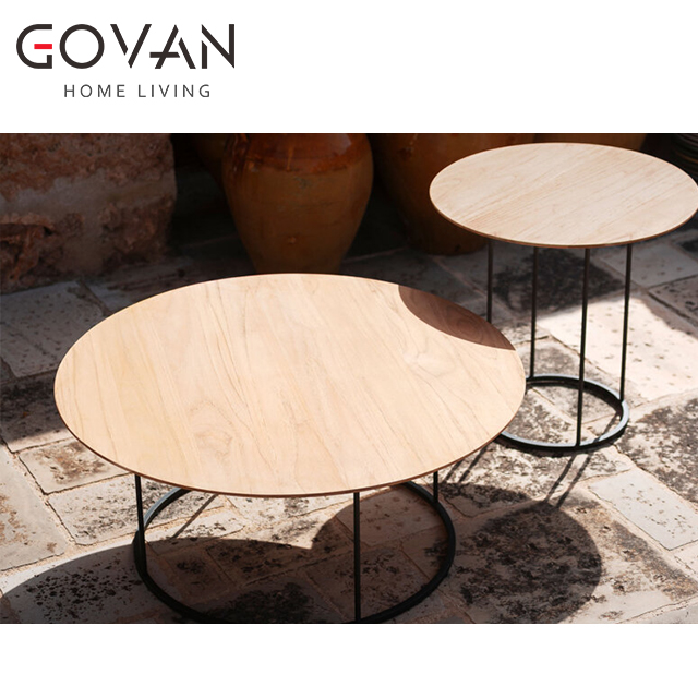 Astra Collection-Table-Outdoor Round Coffee Table 100