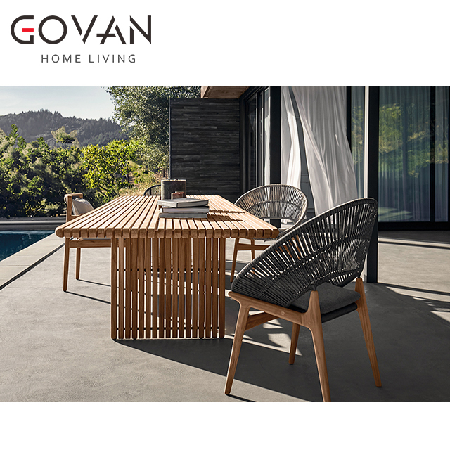 Deck Collection-Table-Outdoor Retangular Dining Tablea