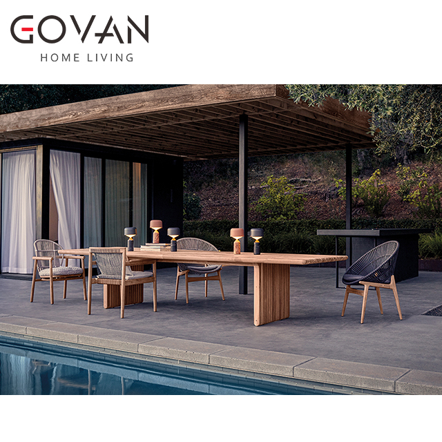 Deck Collection-Table-Outdoor Retangular Dining Tablea