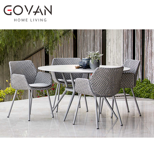 Ocean Collection-Table-Outdoor Round Dining Table