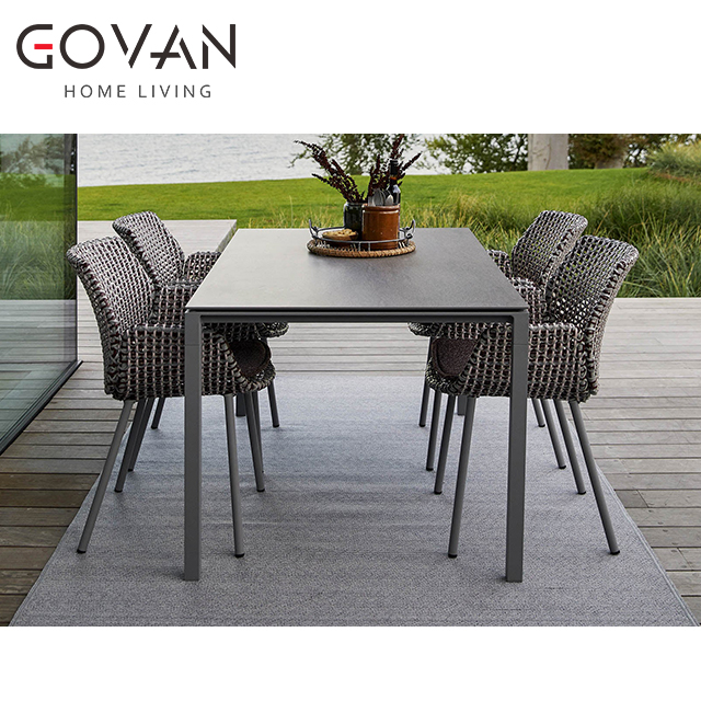 Ocean Collection-Table-Outdoor Rectangular Dining Table