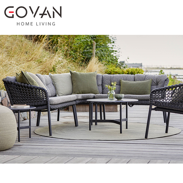 Sticks Collection-Table-Outdoor Round Coffee Table 1