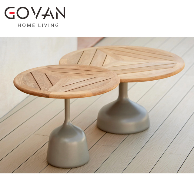 Sticks Collection-Table-Outdoor Round Coffee Table