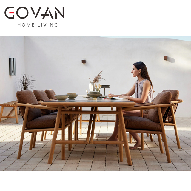 Sticks Collection-Table-Outdoor Rectangular Dining Table