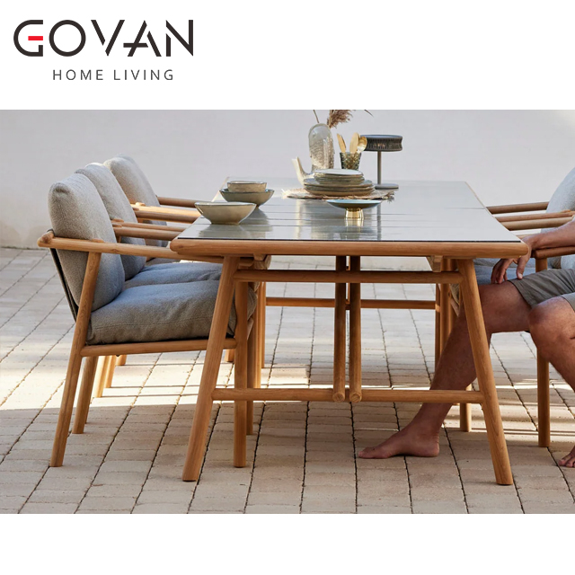 Sticks Collection-Table-Outdoor Rectangular Dining Table