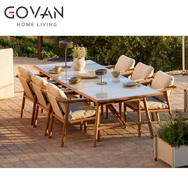 Sticks Collection-Table-Outdoor Rectangular Dining Table