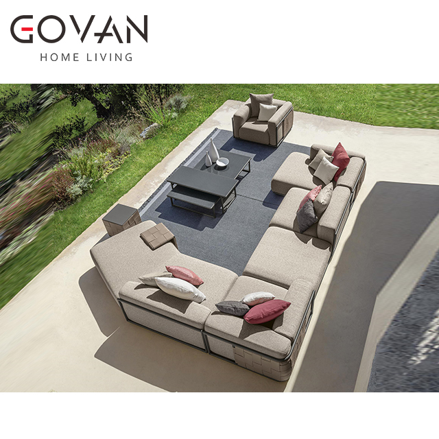 Tresse Collection-Pedal-Outdoor Ottoman