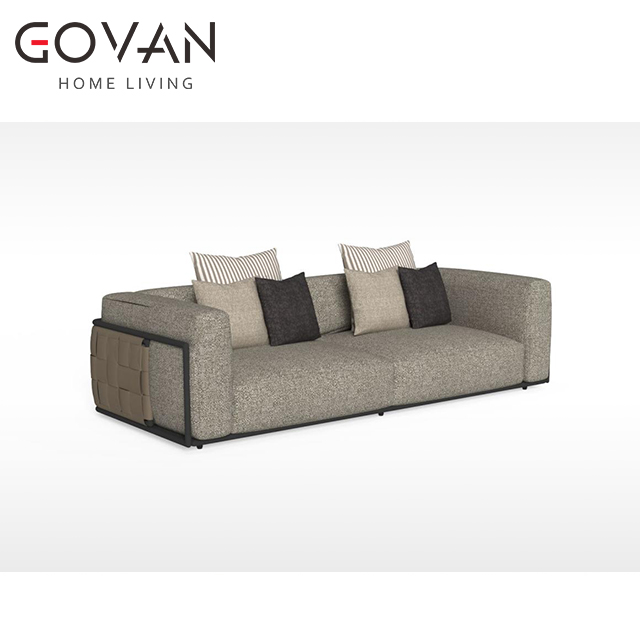 Tresse Collection-Sofa-Outdoor Three Seater Sofa