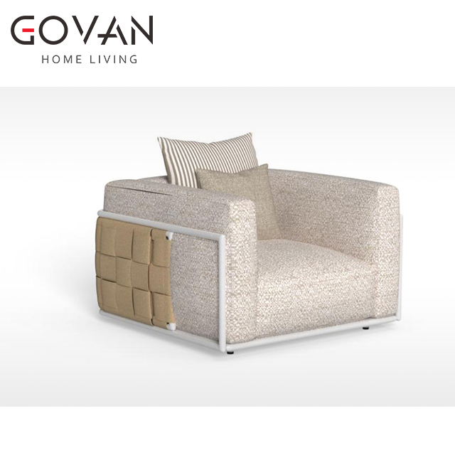 Tresse Collection-Sofa-Outdoor Single Sofa