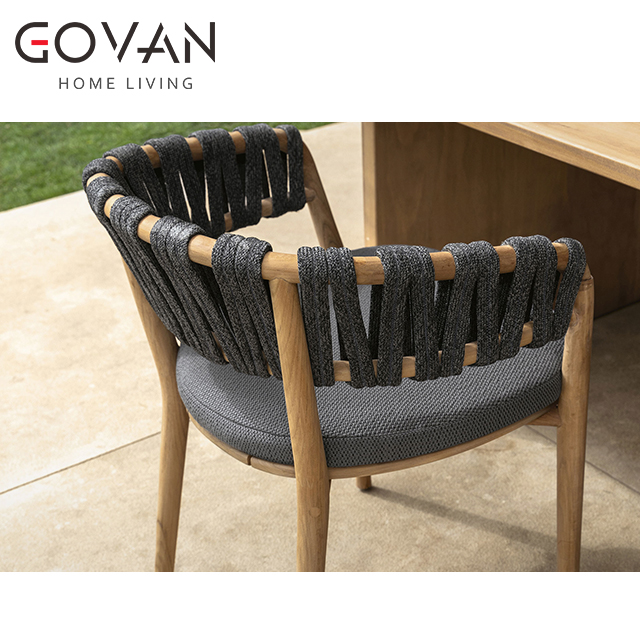Venice Collection-Chair-Outdoor Dining Arm Sofa 1