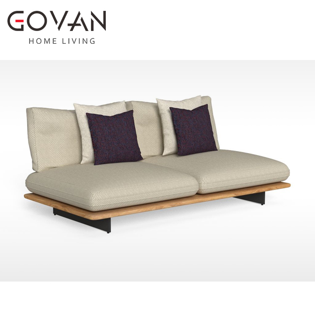 Venice Collection-Sofa-Outdoor Two Seater Armless Sofa