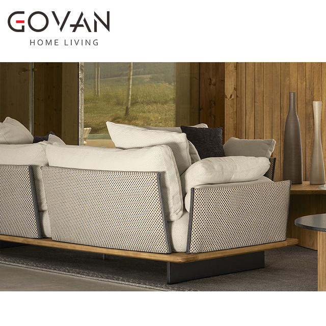 Venice Collection-Sofa-Outdoor Two Seater Armless Sofa