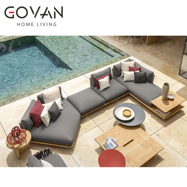 Venice Collection-Sofa-Outdoor Two Seater Armless Sofa