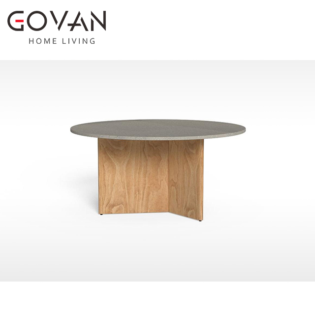 Venice Collection-Table-Outdoor Round Coffee Table 1