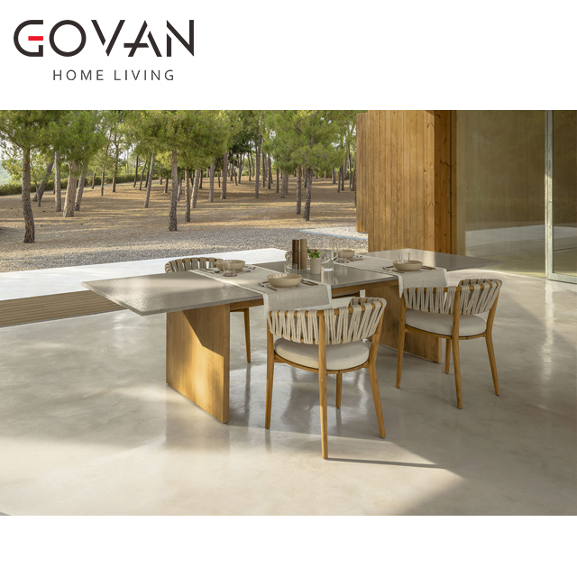 Venice Collection-Table-Outdoor Rectangular Dining Table