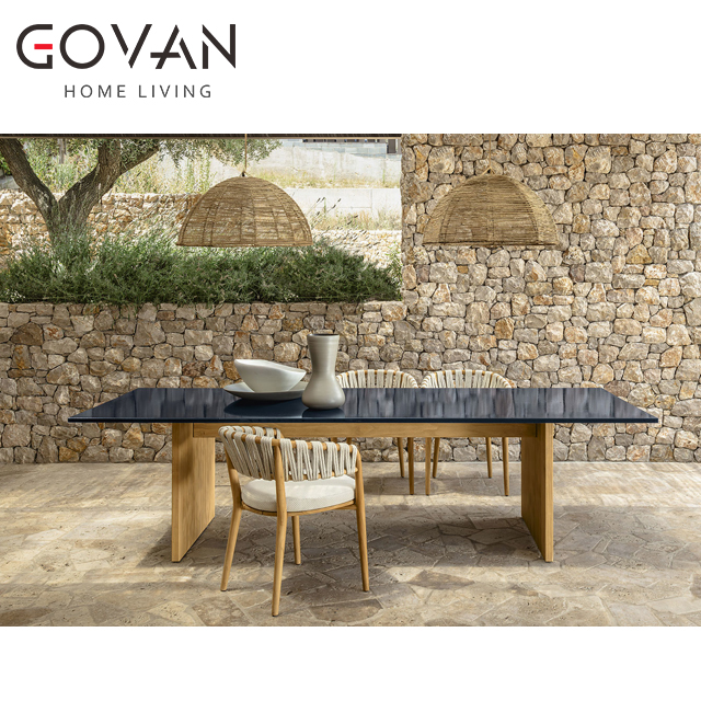 Venice Collection-Table-Outdoor Rectangular Dining Table