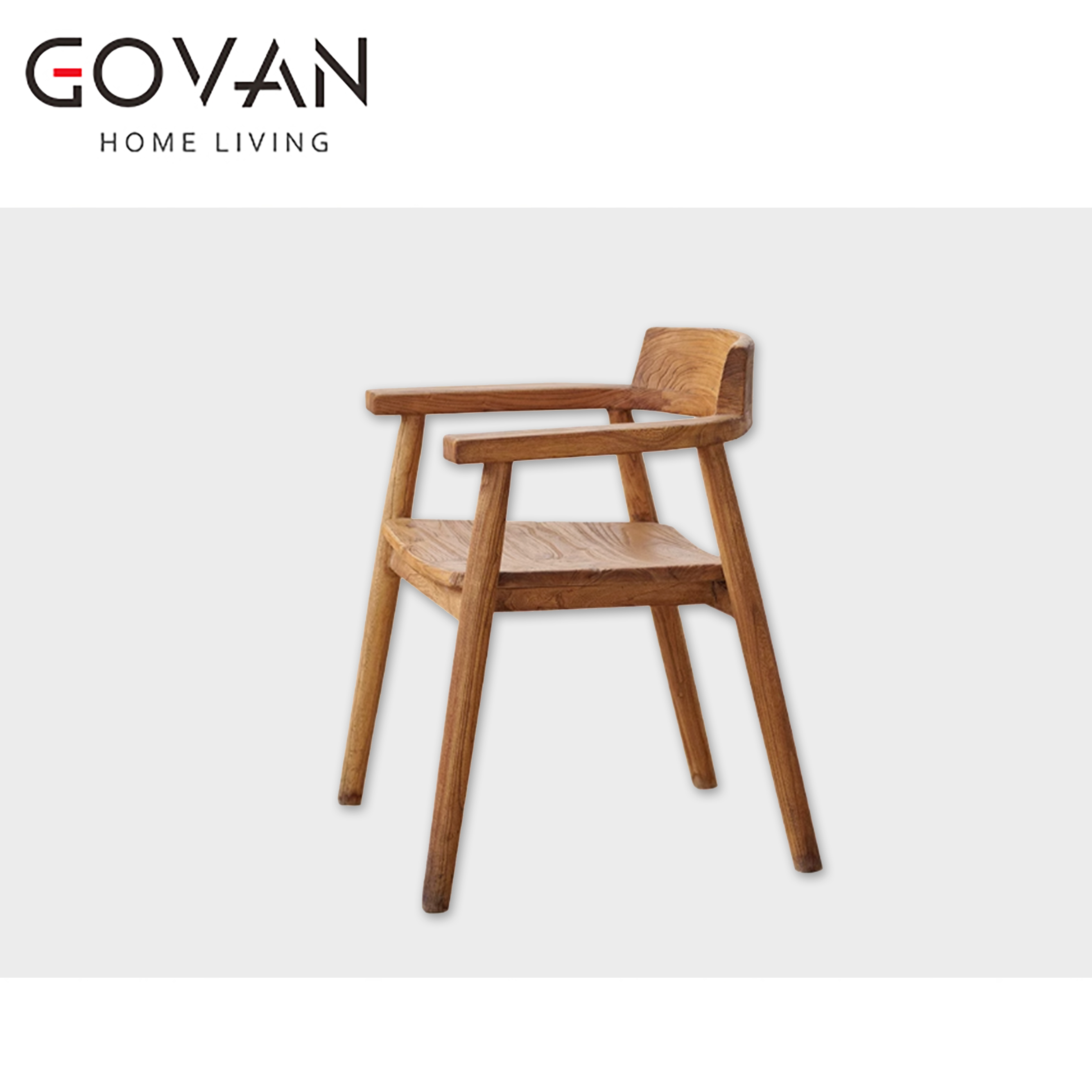 Wooden Furniture-Leisure Chair-Chinese Style Log Chair