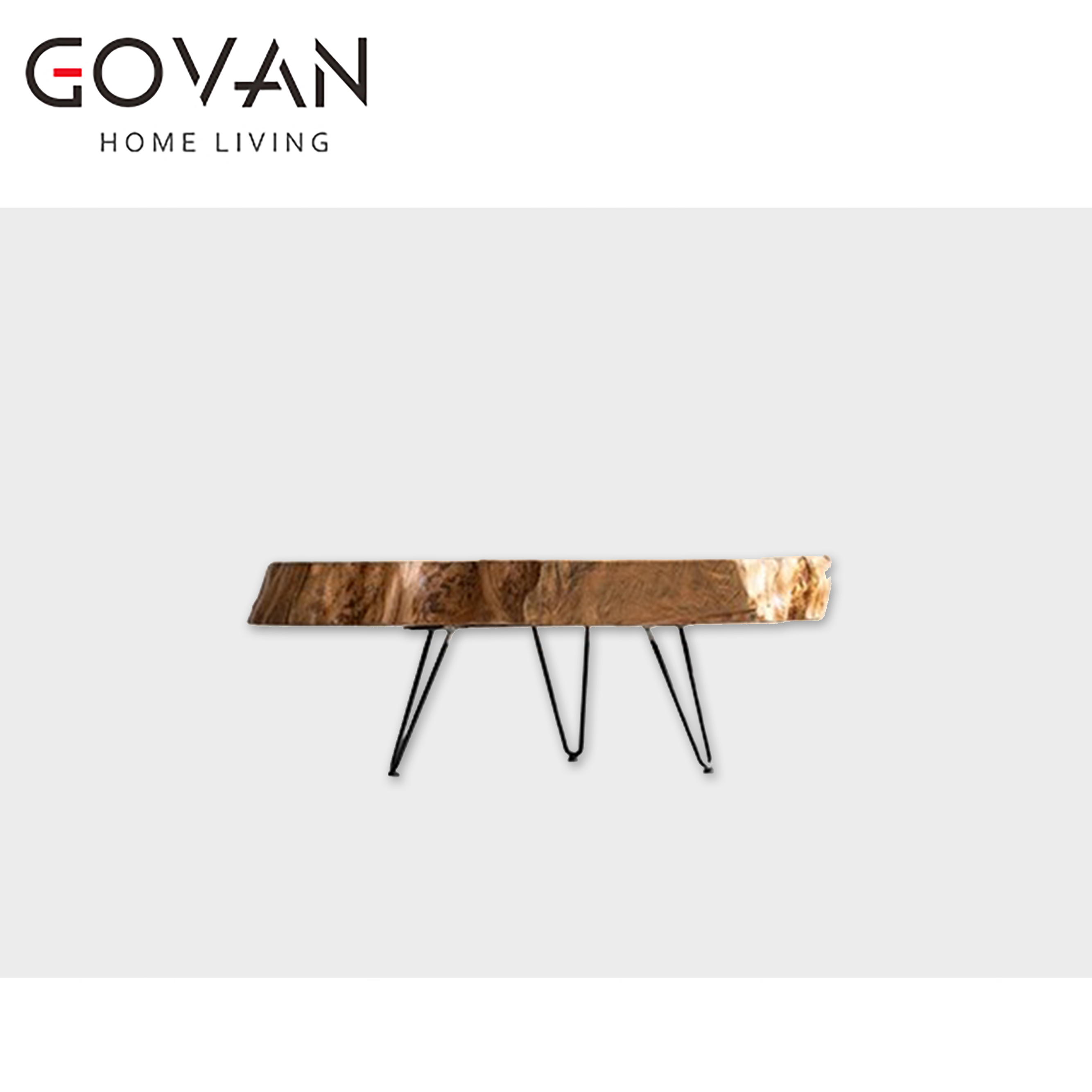 Wooden Furniture-Coffee Table-Low Table With Irregularnatural Sides