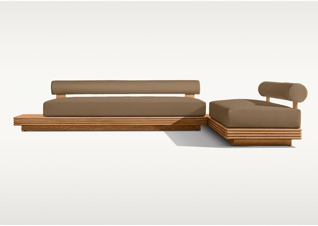 L-shaped sofa