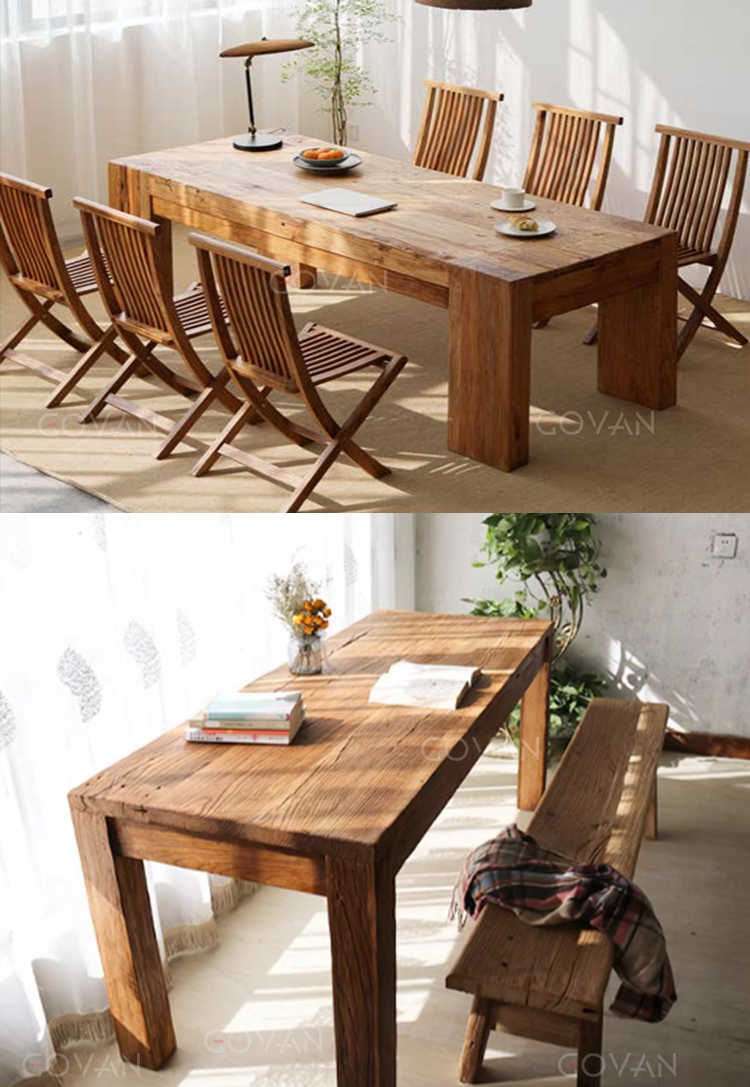 Wooden Furniture-Dining-Table-new-chinese-solid-wood-dining-table