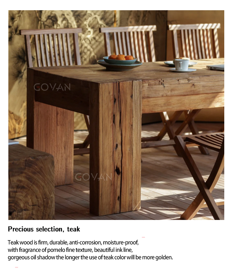 Wooden Furniture-Dining-Table-new-chinese-solid-wood-dining-table