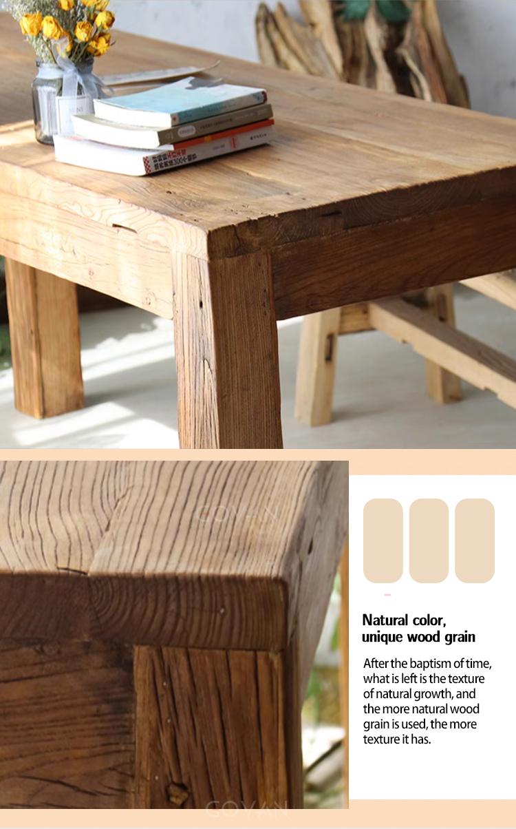 Wooden Furniture-Dining-Table-new-chinese-solid-wood-dining-table