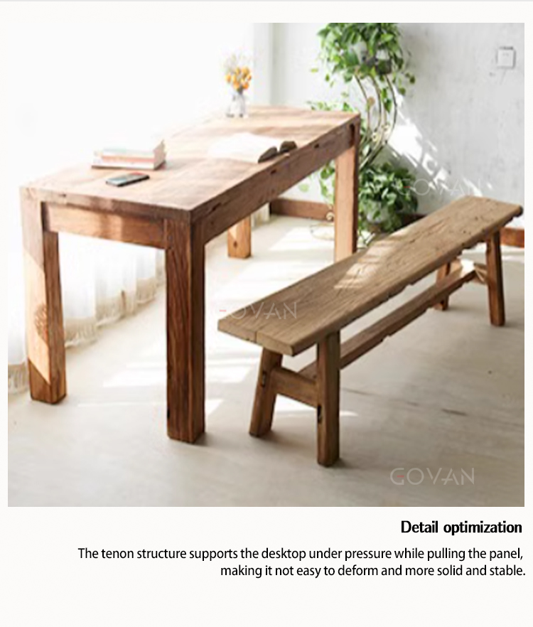 Wooden Furniture-Dining-Table-new-chinese-solid-wood-dining-table