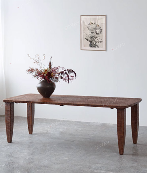 Wooden Furniture-Dining-Table-Ancient surprise quiet wind solid wood desk