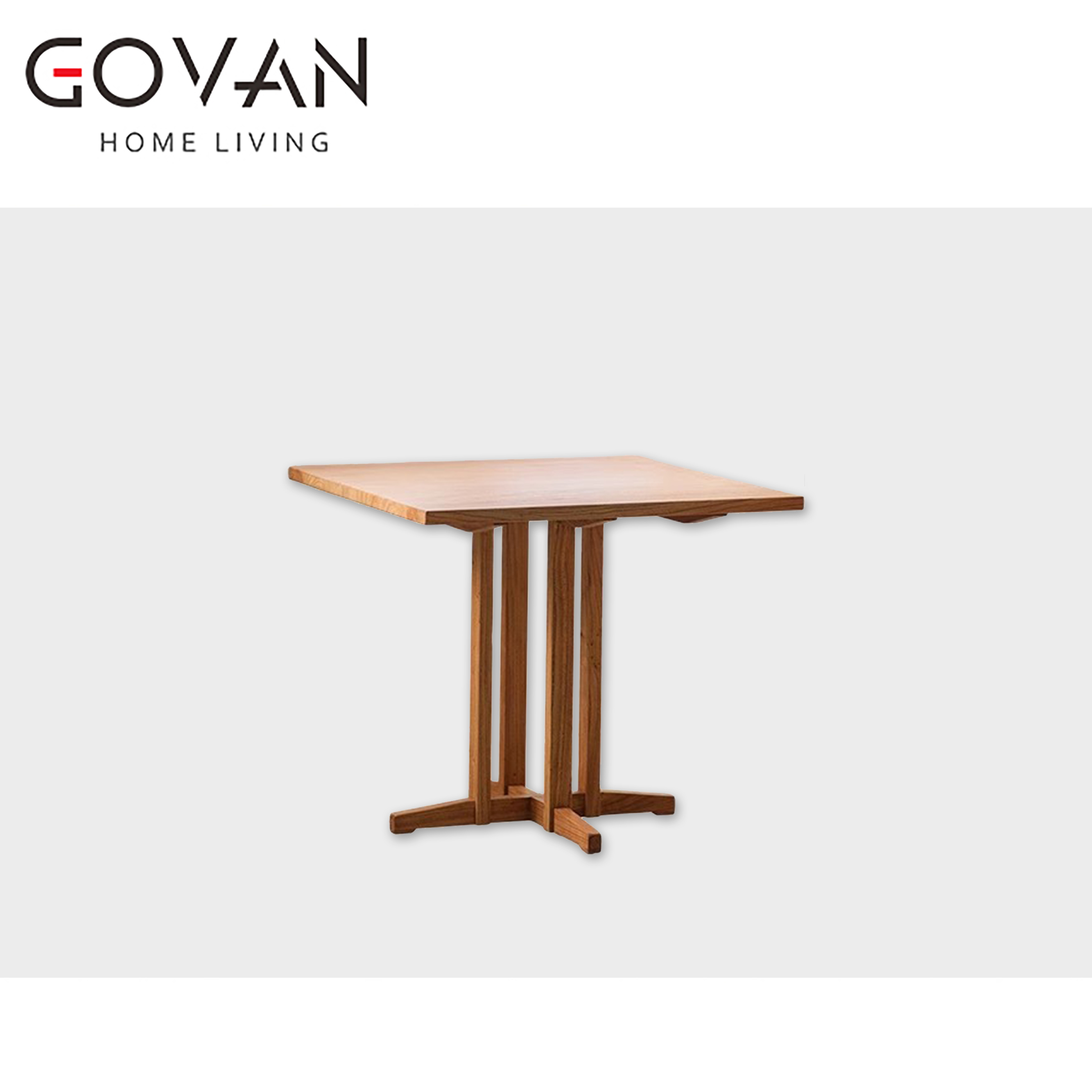 Wooden Furniture-Dining-Table-Surprise quiet wind solid wood small square table