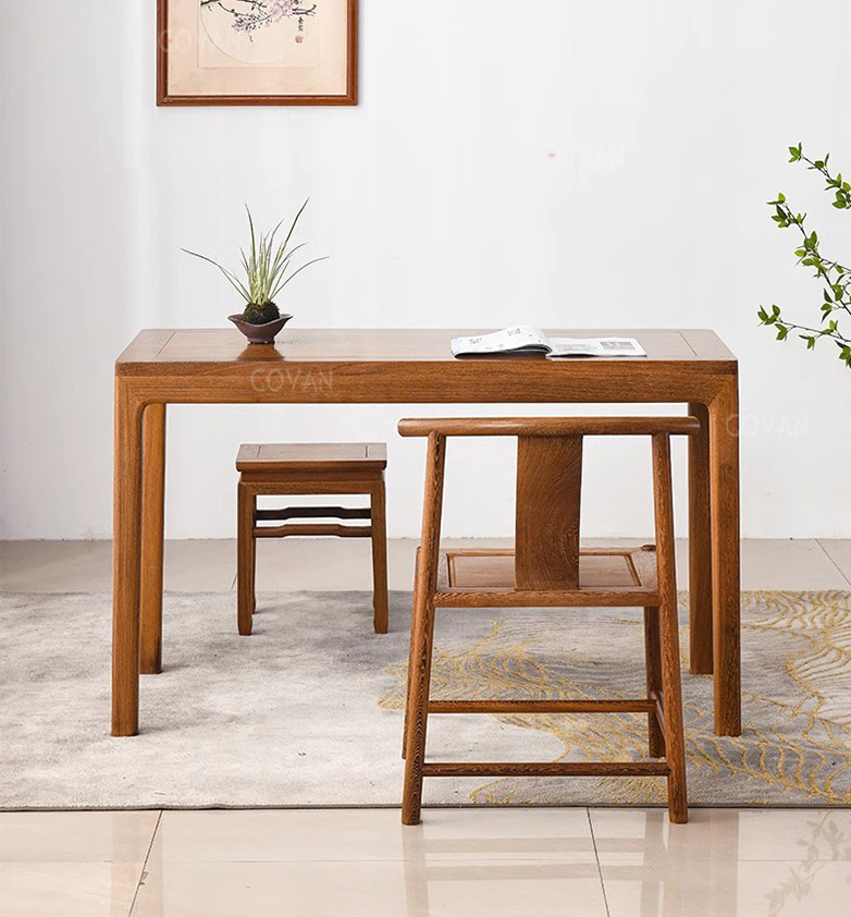 Wooden Furniture-Dining-Table-Square Solid Wood Coffee Table