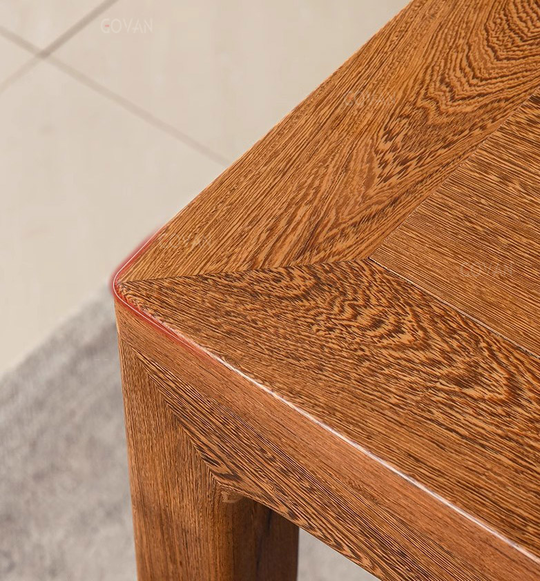 Wooden Furniture-Dining-Table-Square Solid Wood Coffee Table