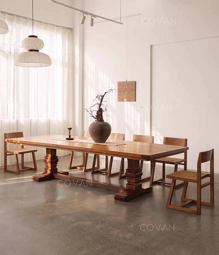 Wooden Furniture-Dining-Table-Solid-Wood Coffee Table