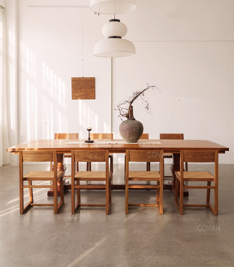 Wooden Furniture-Dining-Table-Solid-Wood Coffee Table