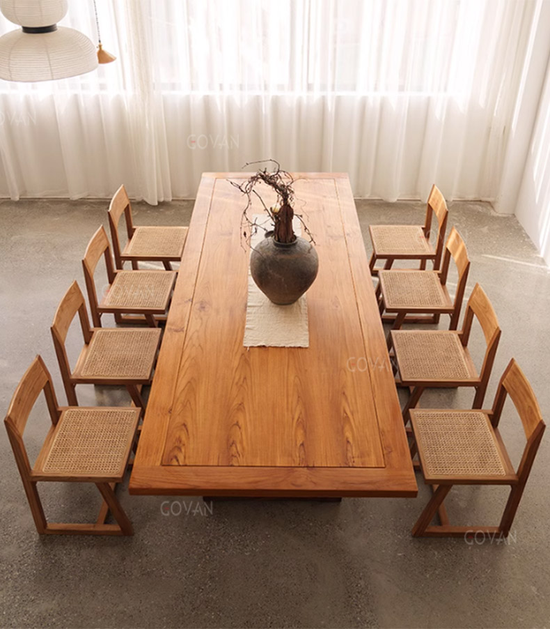 Wooden Furniture-Dining-Table-Solid-Wood Coffee Table