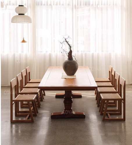 Wooden Furniture-Dining-Table-Solid-Wood Coffee Table