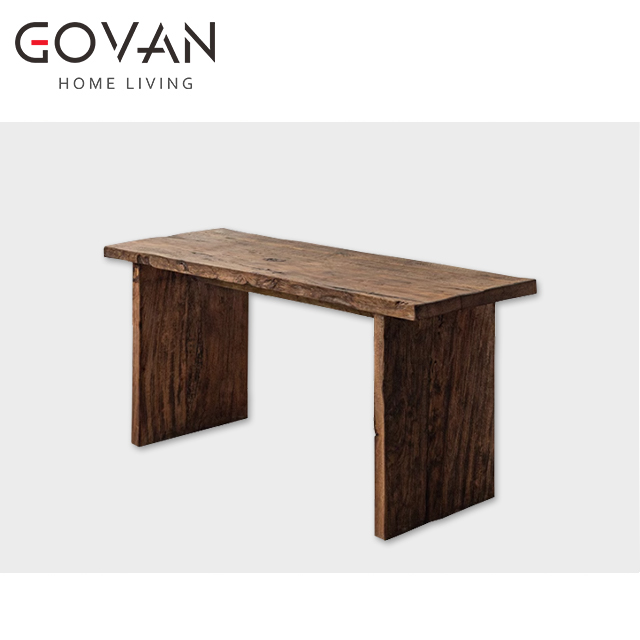 Wooden Furniture-Dining-Table-Old wooden meeting table