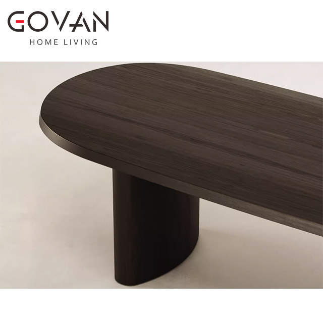 Wooden Furniture-Dining-Table-New Chinese solid wood dining table