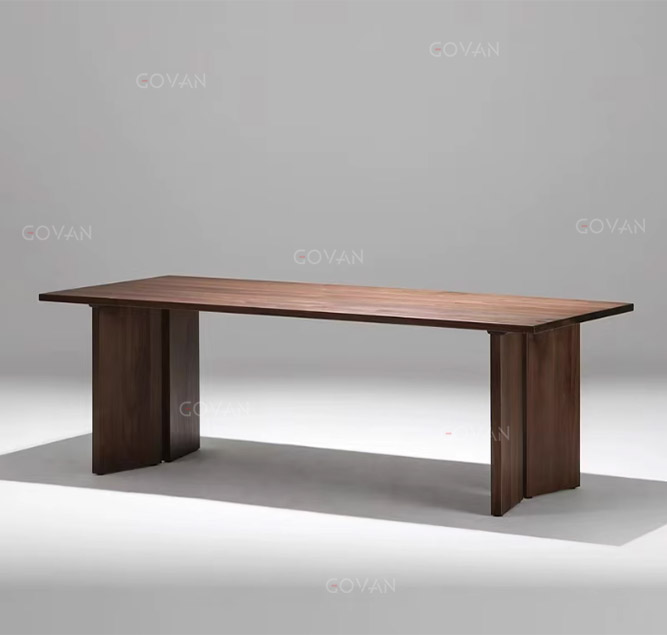 Wooden Furniture-Dining-Table-Surprise silent wind wooden table