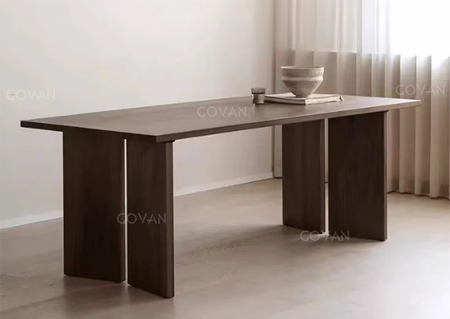 Wooden Furniture-Dining-Table-Surprise silent wind wooden table