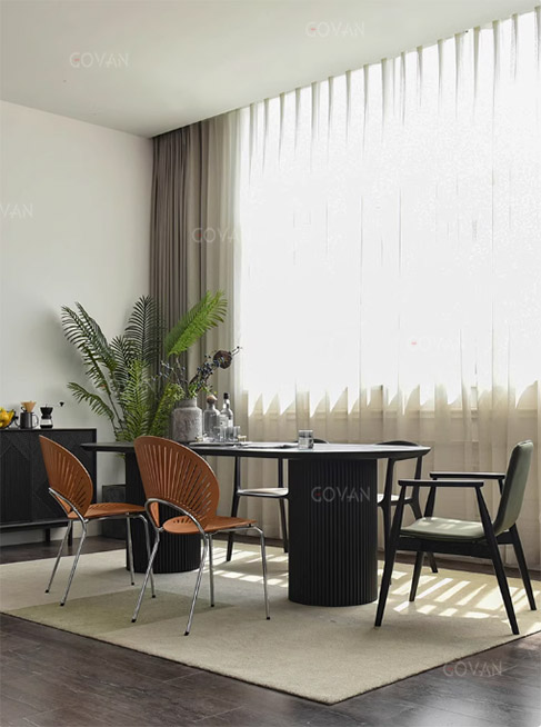 Wooden Furniture-Dining-Table-French solid wood dining table