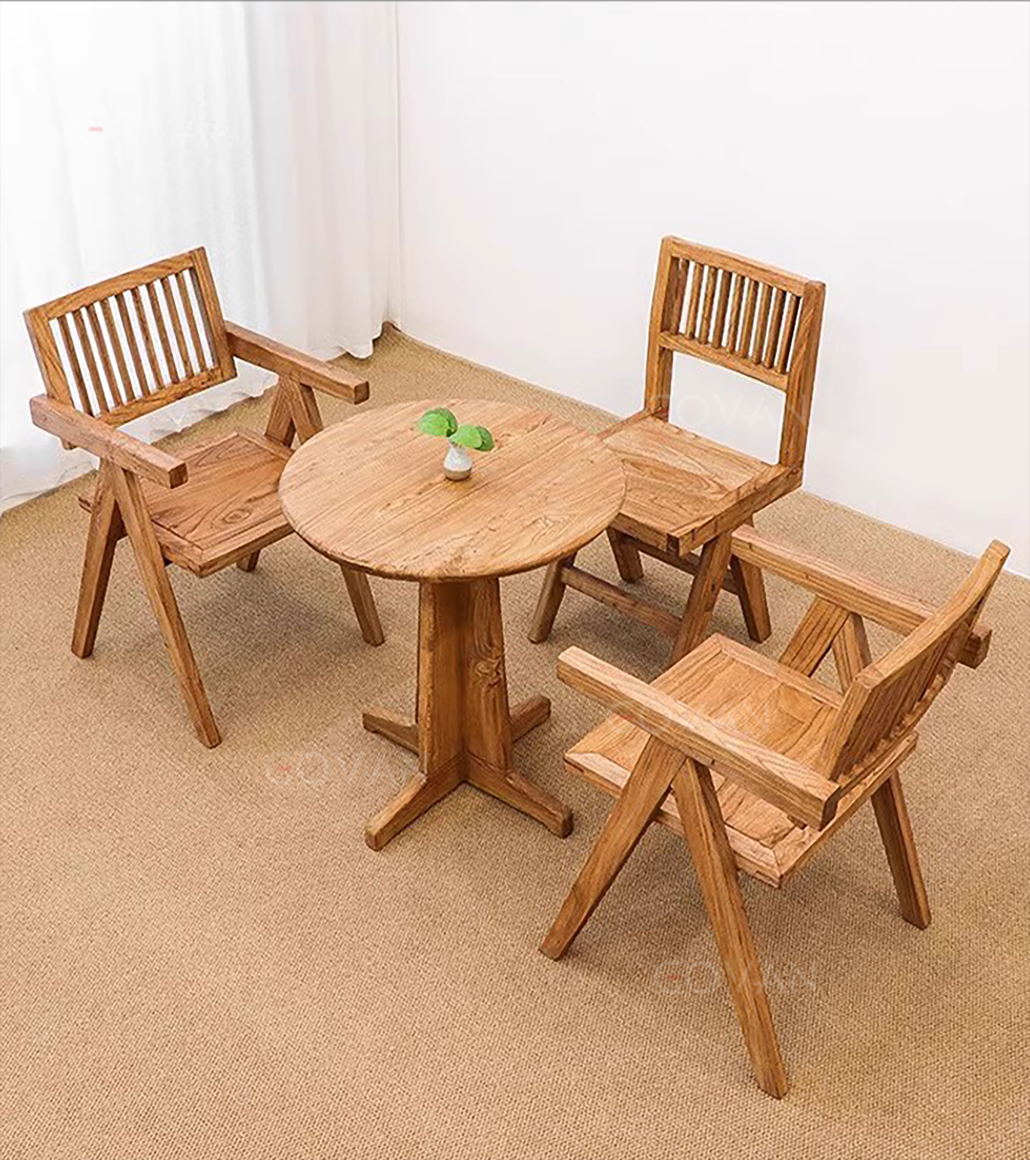 Wooden Furniture-Chair-Surprise silent wind solid wood chair