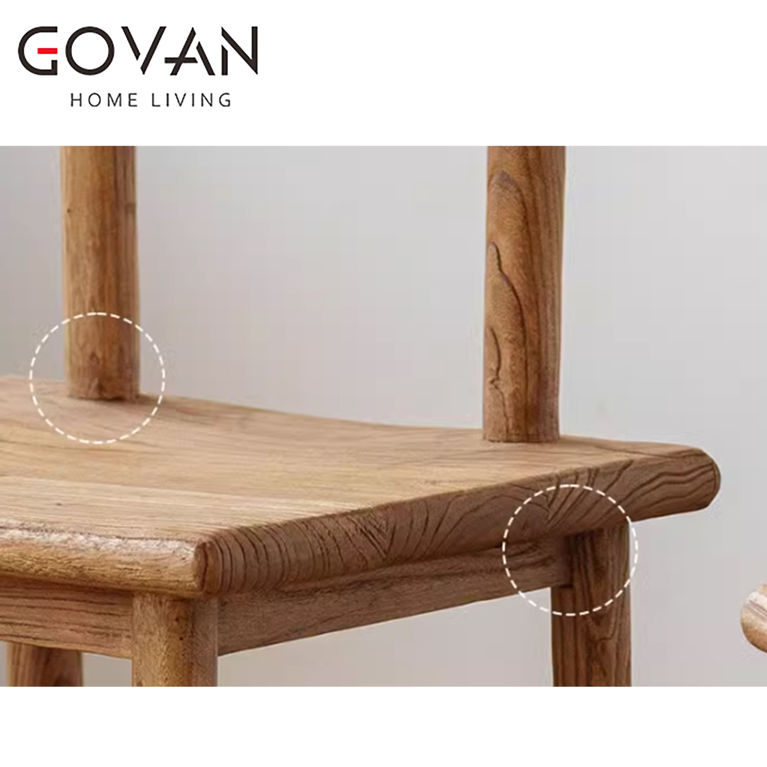 Wooden Furniture-Chair-Surprise silent wind and ancient elm chair