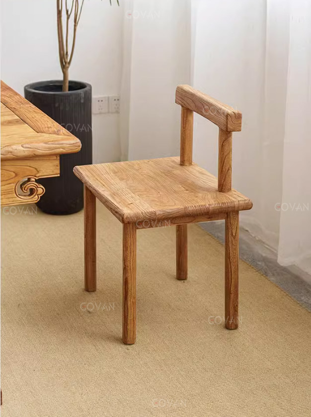 Wooden Furniture-Chair-Surprise silent wind and ancient elm chair
